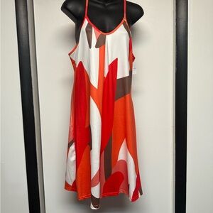 Colorful Abstract Women's Dress